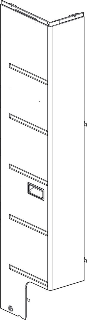 BOSCH Ersatzteil TTNR: 8738207338 Seitenteil rechts vorne 11-15kW s/t