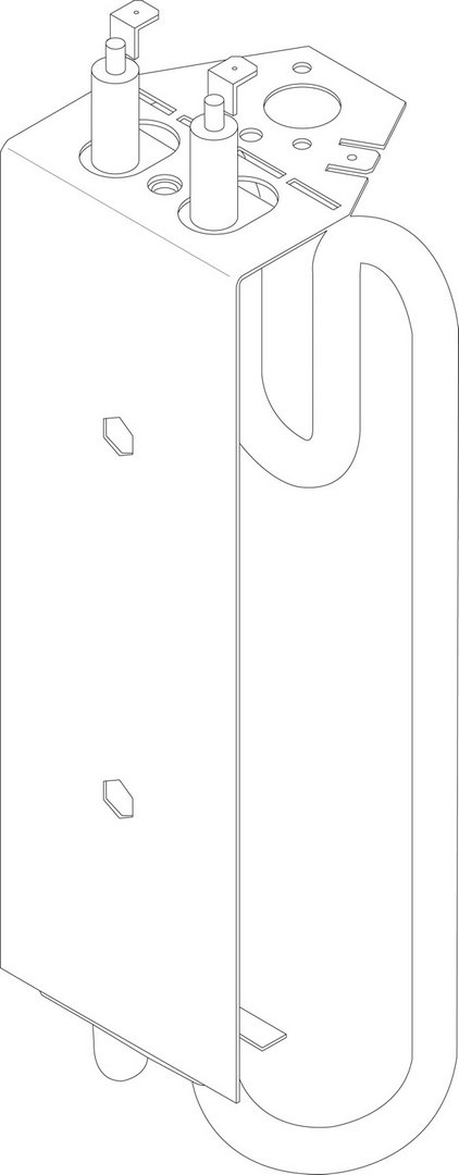 BOSCH Ersatzteil TTNR: 87186661480 Vorheizregister BOSCH Ersatzteil TTNR: 87186661480 Vorheizregister