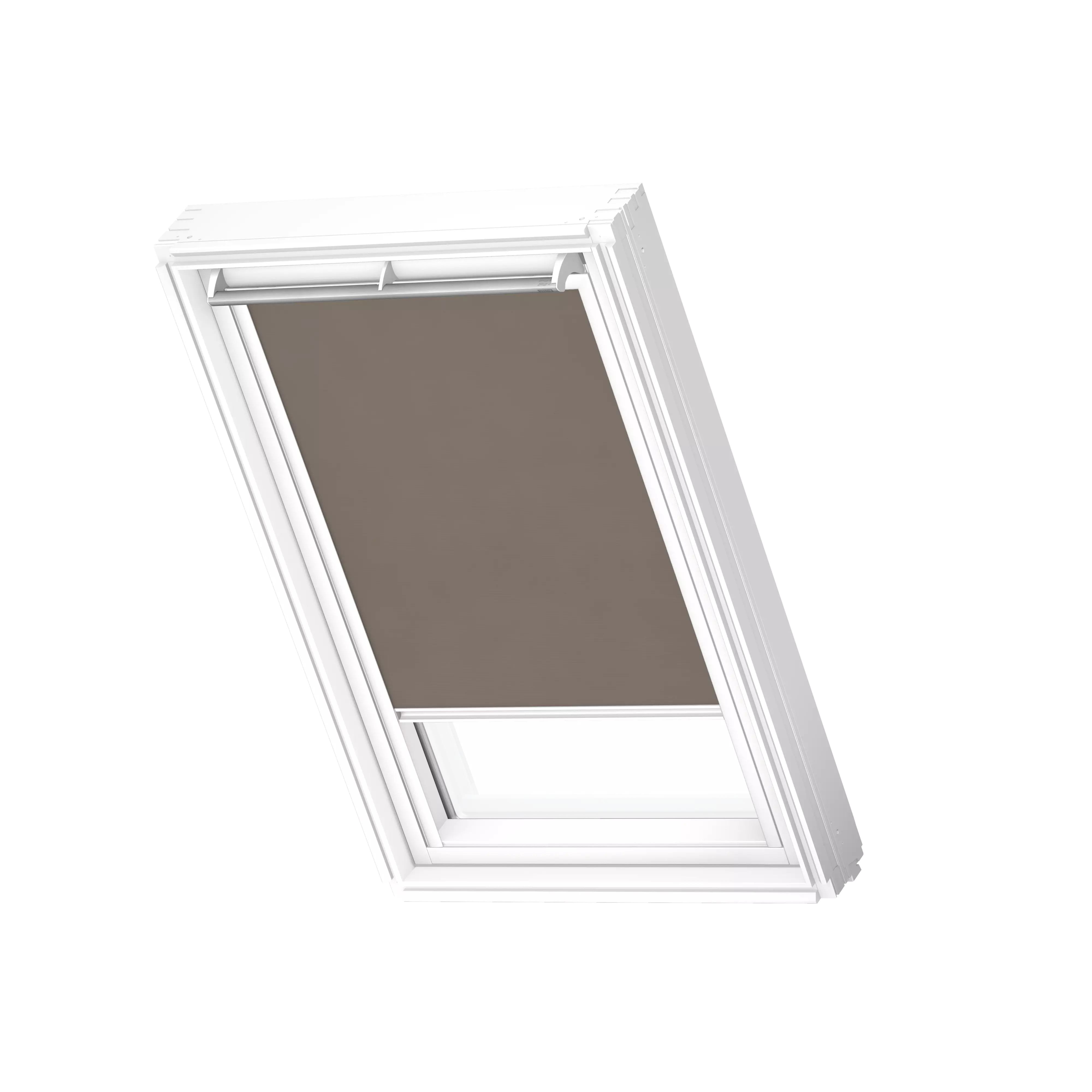 VELUX Rollo manuell Nougat, weisse Schiene, Premium RFL SK10 4163SWL VELUX Rollo manuell Nougat, weisse Schiene, Premium RFL SK10 4163SWL