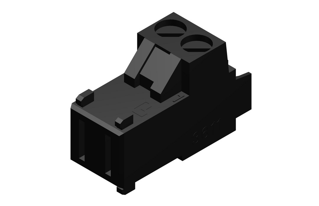 BOSCH Ersatzteil TTNR: 87182249080 Anschlussklemme 2-pol schwarz R5 everp