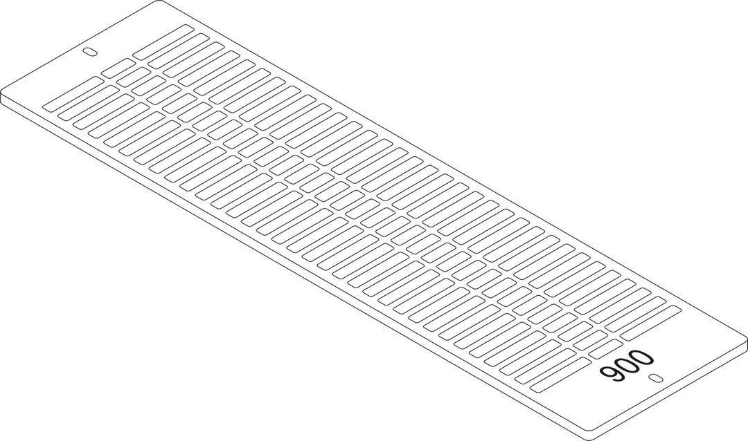 BOSCH Ersatzteil TTNR: 87183404090 Aufsteckgitter 30/33-900 RAL9016 everp