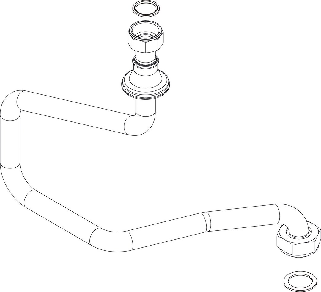 BOSCH Ersatzteil TTNR: 87186440240 Gasrohr vertikal BOSCH Ersatzteil TTNR: 87186440240 Gasrohr vertikal