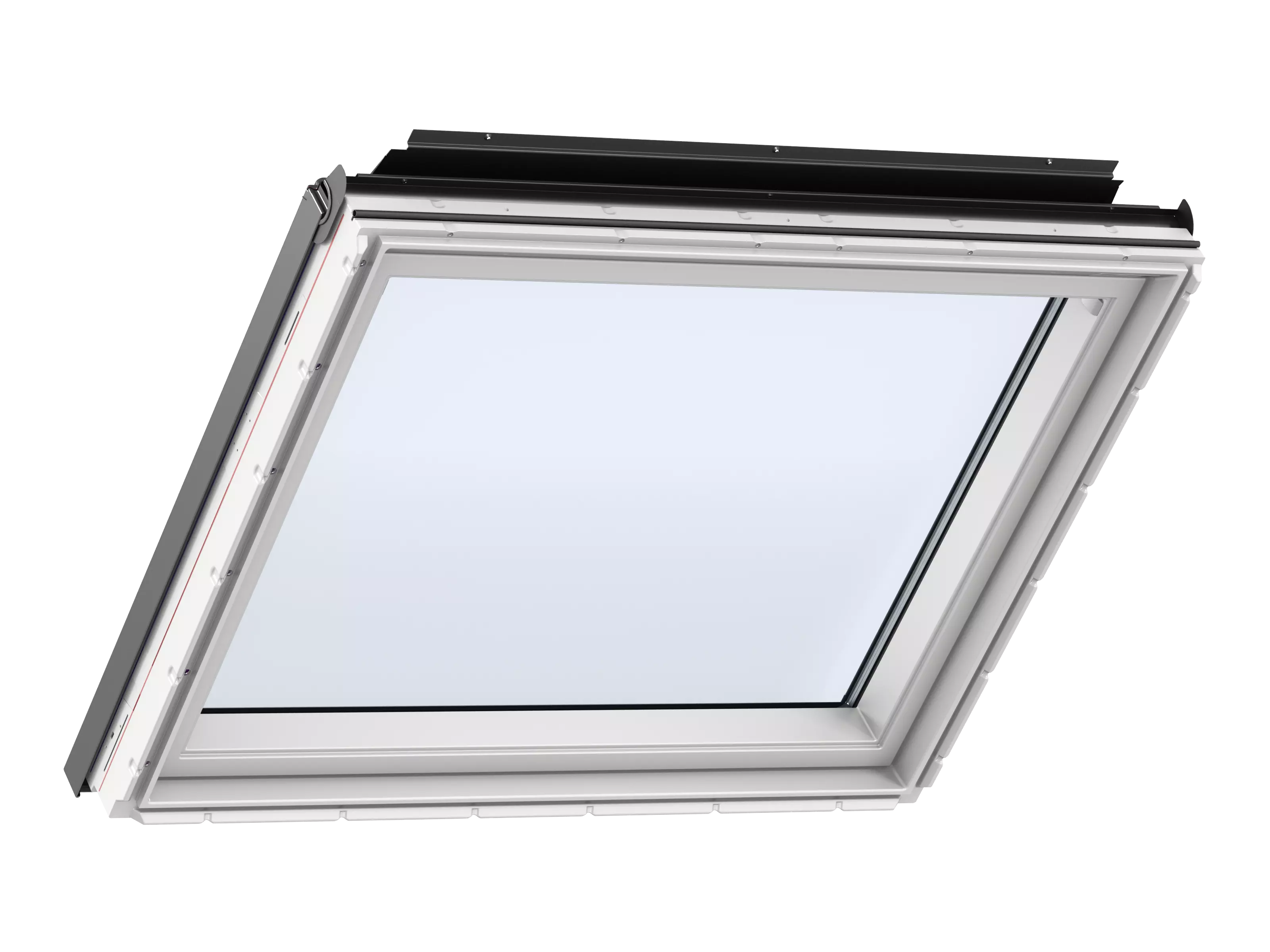 VELUX Zusatzelement Dachschraege Polyur, EN-PLUS, Alu 114x92 GIU SK34 0066
