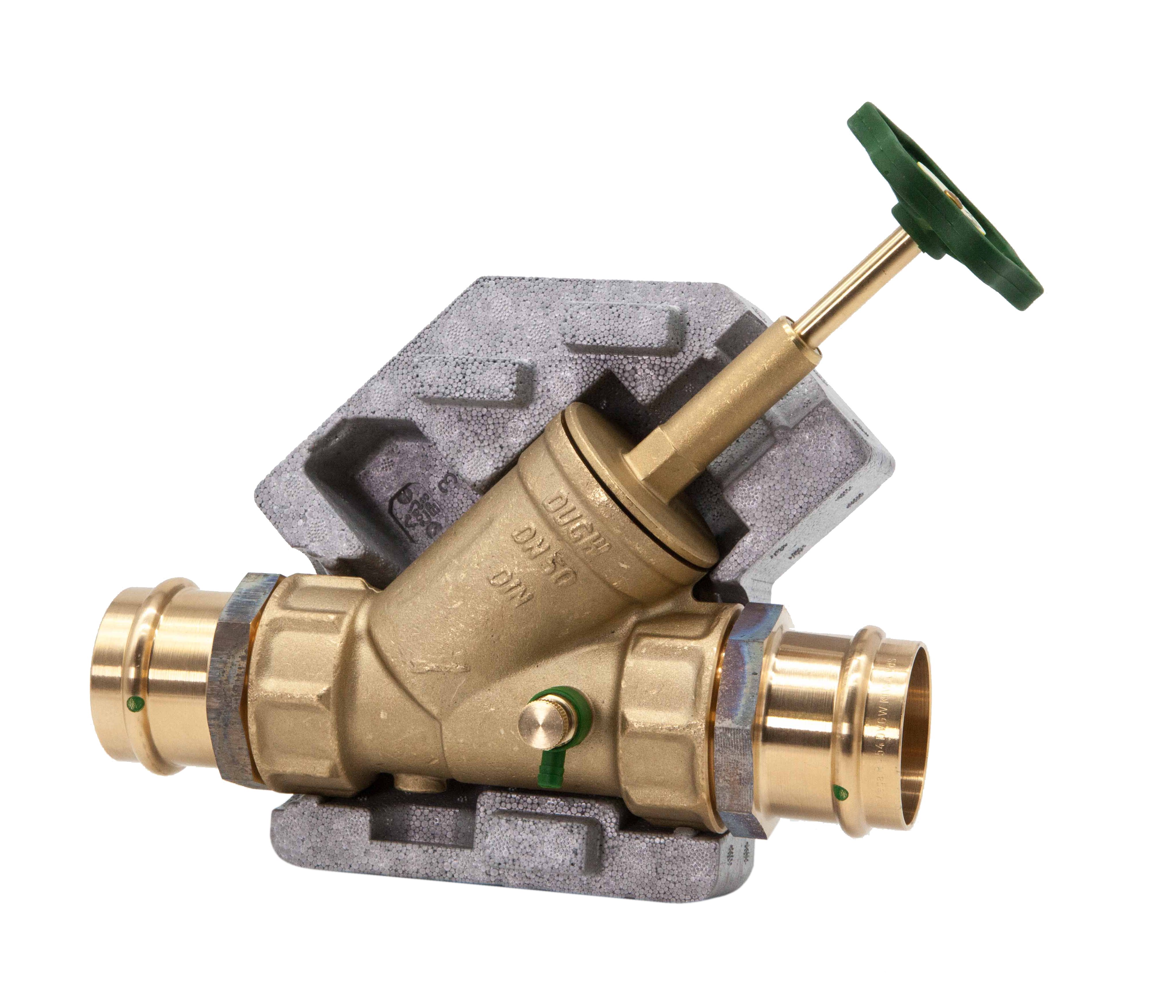 Schloesser JS FREISTROMVENTIL,PRESSANSCHL.IG M.ENTL.,ST.SP,M.DS,DN50,PR54,DVGW Schloesser JS FREISTROMVENTIL,PRESSANSCHL.IG M.ENTL.,ST.SP,M.DS,DN50,PR54,DVGW