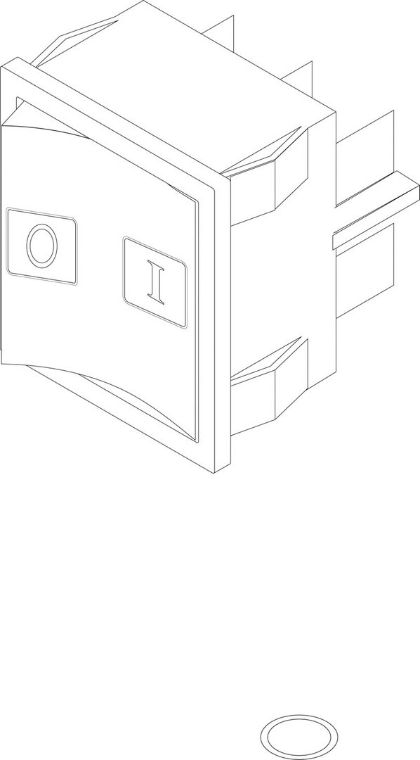 BOSCH Ersatzteil TTNR: 7747013824 Geraeteschalter 09 everp