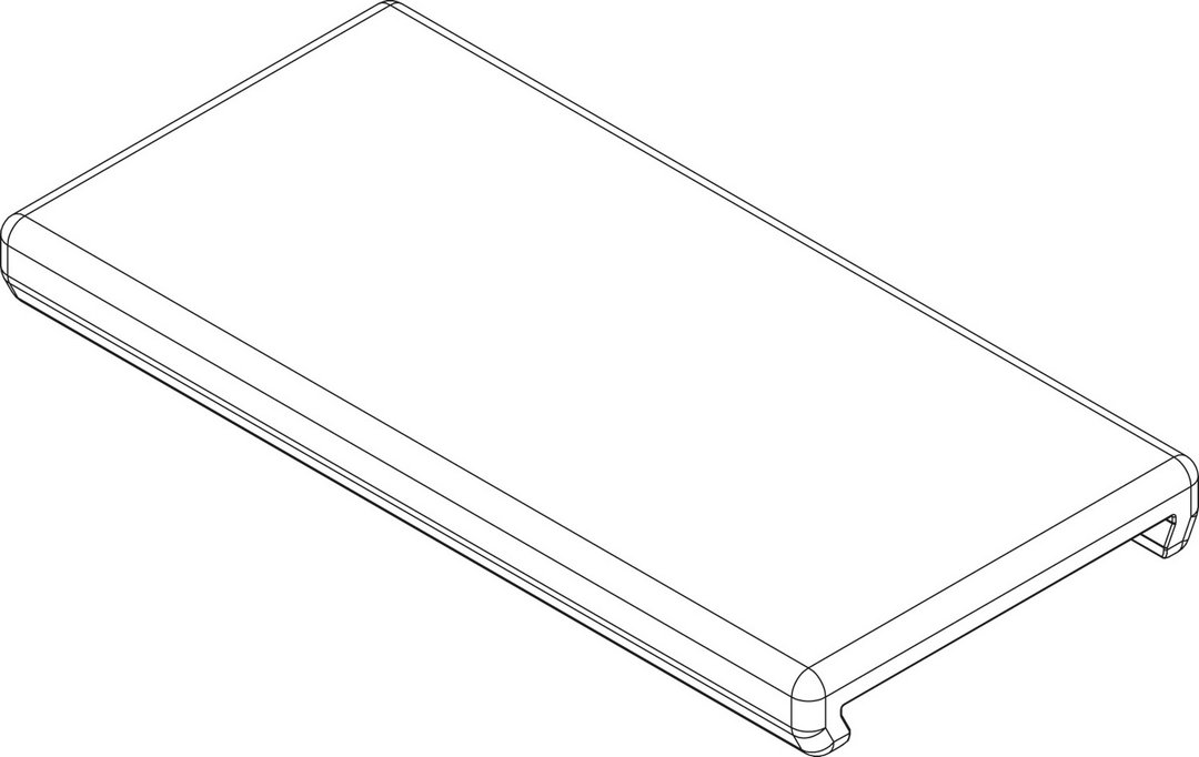 BOSCH Ersatzteil TTNR: 87186668770 Isolierung Deckel Plattenwaermetauscher