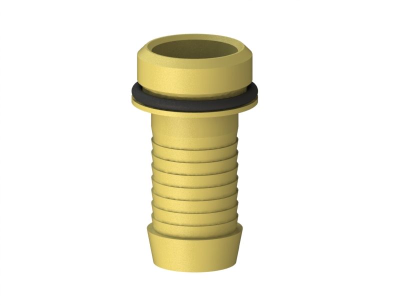 Schloesser JS MS-SCHLAUCHVERSCHRAUB.,SCHWER 1-TEILIG,FLACHDICHTEND,3/4"x3/4"