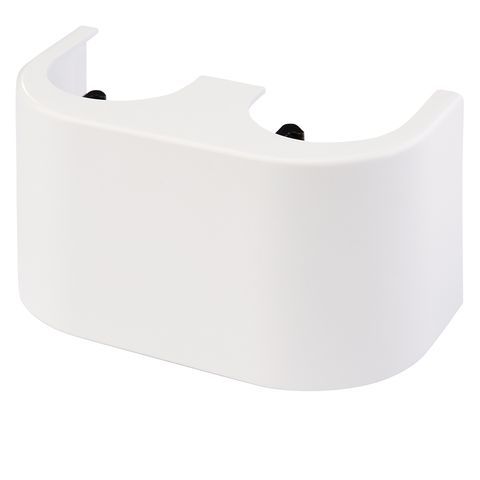 Flamco Designverkleidung Hahnblock Durchg. Kunststoff weiss F10093 Flamco Designverkleidung Hahnblock Durchg. Kunststoff weiss F10093