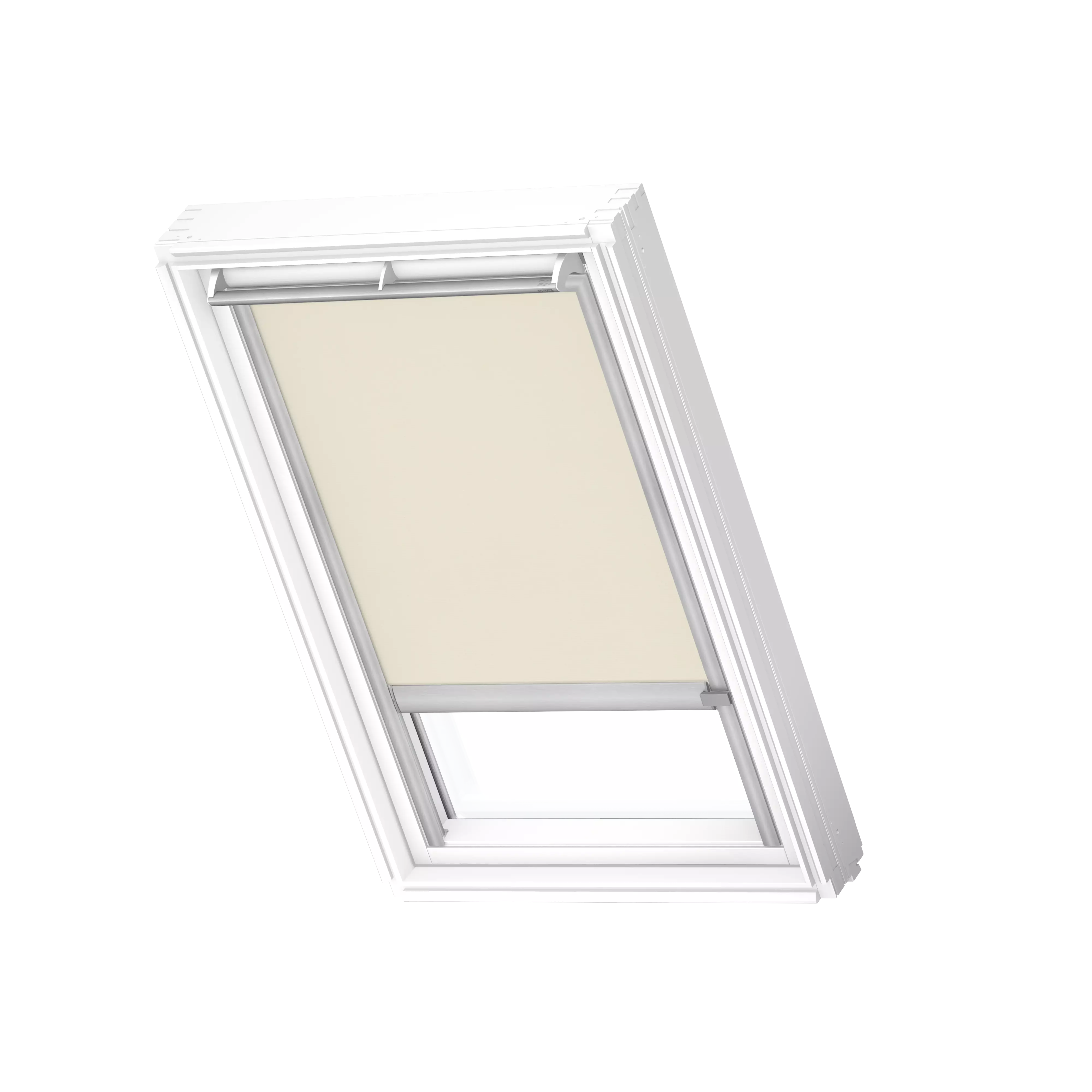 VELUX Sichtschutz-Rollo elektro Hellbeige, alu Schiene, Standard RML U04 1086K
