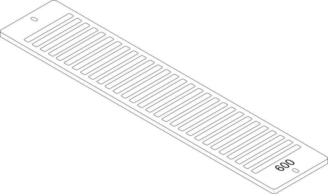 BOSCH Ersatzteil TTNR: 87183403060 Aufsteckgitter 20/22-600 RAL9016 everp