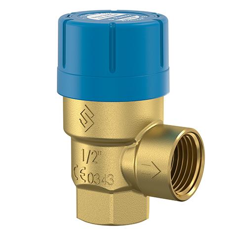 Flamco Sicherheitsventil Prescor B Rp1 x Rp1 1/4 - 10 bar, fuer Trinkwasser 29007