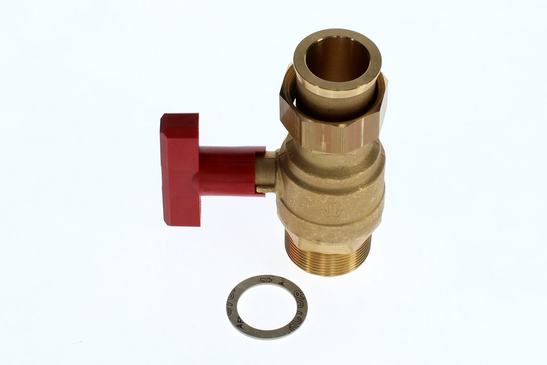 BOSCH Ersatzteil TTNR: 7747030575 Kugelhahn R11/2xG11/2 ue-Mu everp