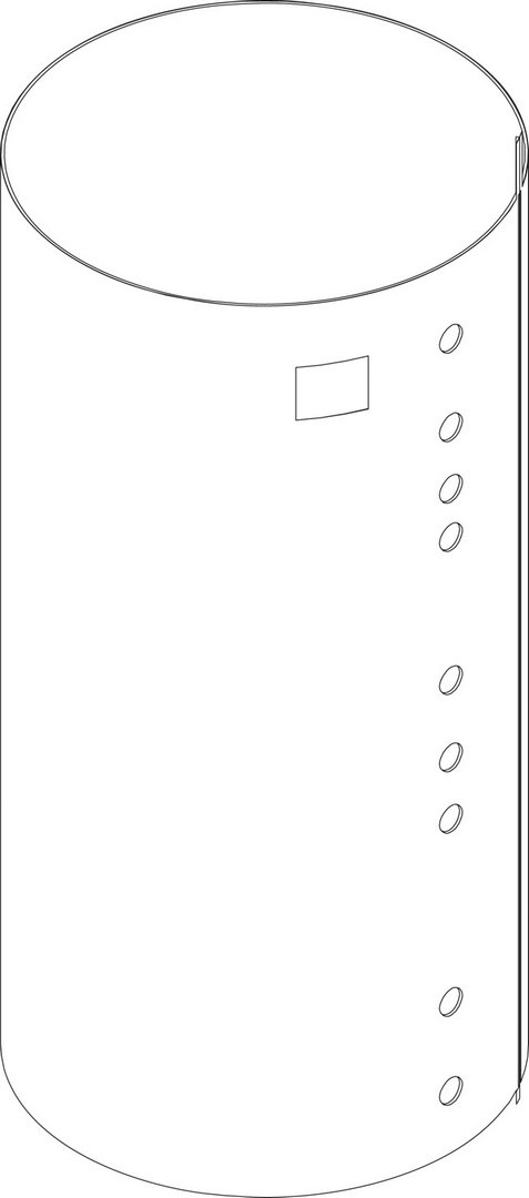 BOSCH Ersatzteil TTNR: 8735100283 Folienmantel 400 SMH weiss everp