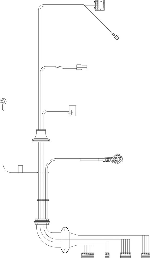 BOSCH Ersatzteil TTNR: 87186492530 Kabelbaum