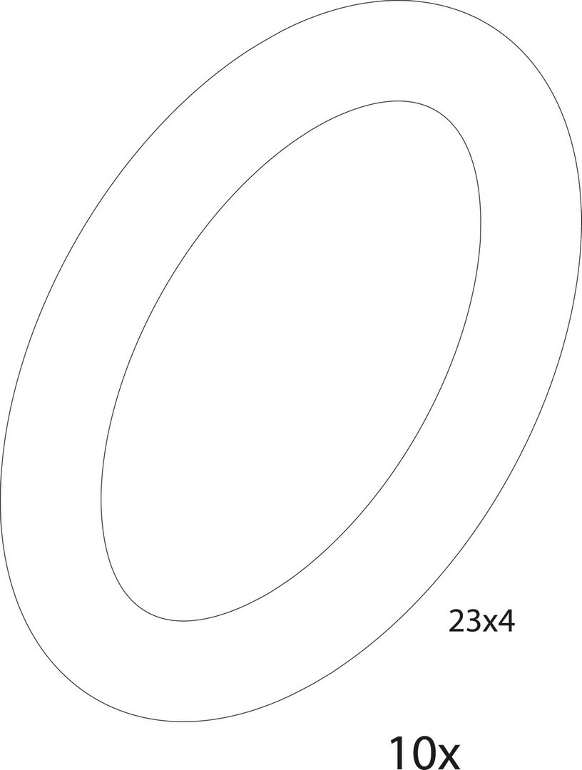 BOSCH Ersatzteil TTNR: 87167713530 O-Ring 23x4 (10x) BOSCH Ersatzteil TTNR: 87167713530 O-Ring 23x4 (10x)