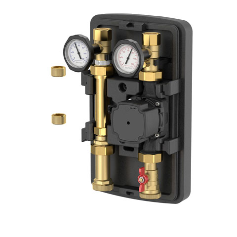 Flamco MeiFlamcoow Top S UC-M, DN25, w/o pump 1'', o. Pumpe, Zaehlereinbaustrecke M66911ZEA