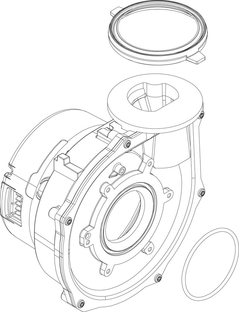 BOSCH Ersatzteil TTNR: 8737709295 Geblaese