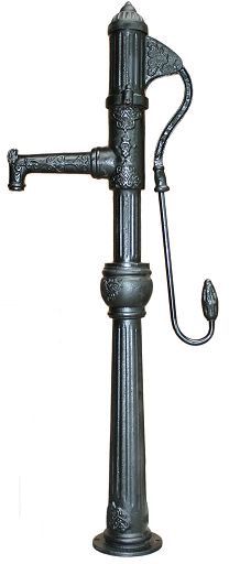 Schloesser JS GROSSE NOSTALGIEPUMPE SAUGH.BIS 7M WS,1 1/4",GG SCHWARZ