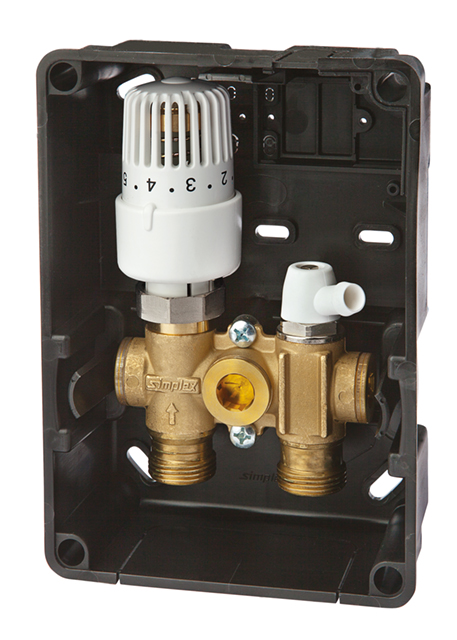 Flamco Regelbox RTL-I Standard RTL-Kopf i. G3/4a Eurok. MS, Kst. Bl. weiss F11831 Flamco Regelbox RTL-I Standard RTL-Kopf i. G3/4a Eurok. MS, Kst. Bl. weiss F11831