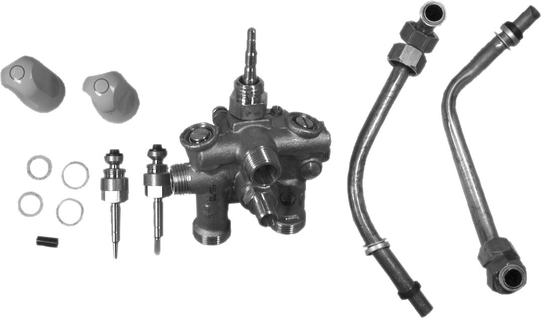 BOSCH Ersatzteil TTNR: 87070063310 Wasserarmatur Messing