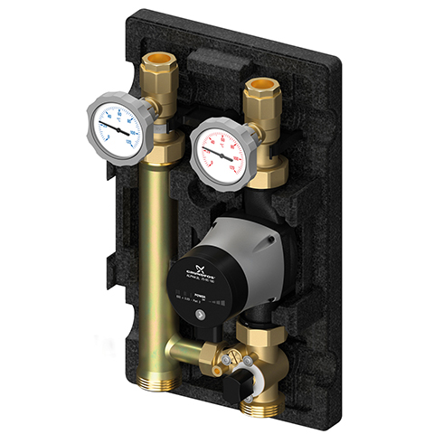 Flamco Pumpengruppe Mk 1" Edd. 8M Stellmotor Pumpe Alpha 2 25-60, M.Iso M66831.30M Flamco Pumpengruppe Mk 1" Edd. 8M Stellmotor Pumpe Alpha 2 25-60, M.Iso M66831.30M