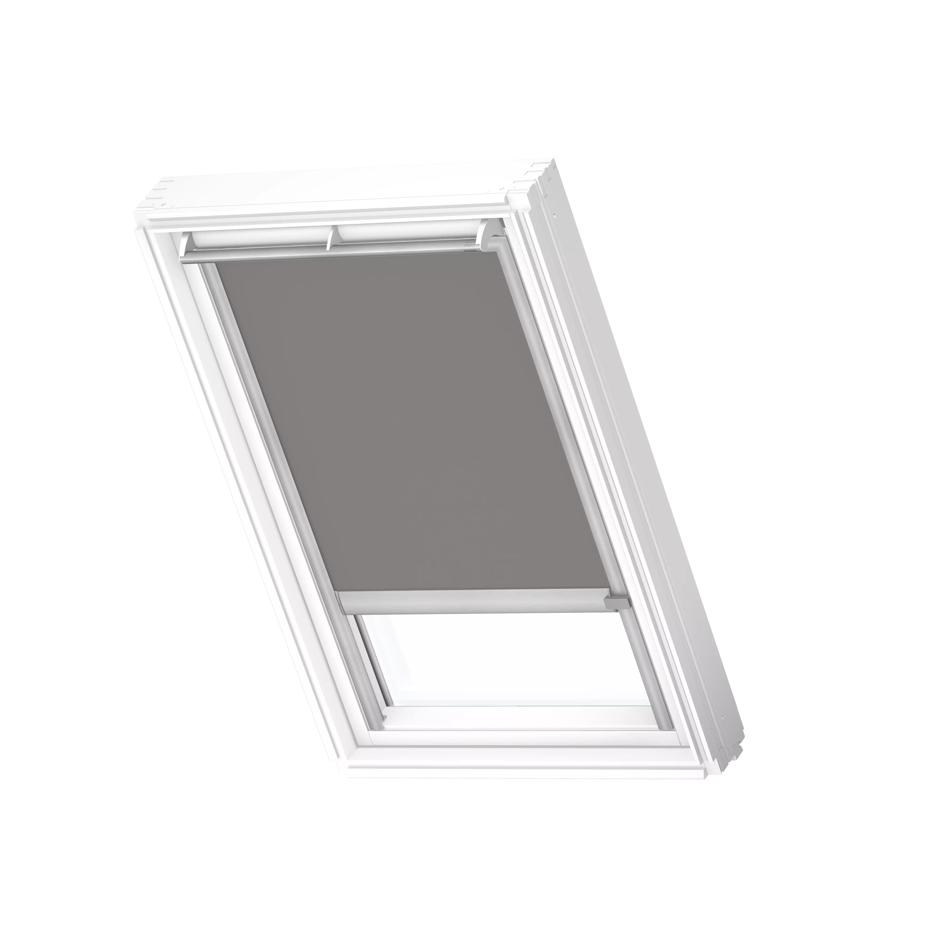 VELUX Verdunkelungs-Rollo elektro Grau, alu Schiene, Standard DML MK10 0705K VELUX Verdunkelungs-Rollo elektro Grau, alu Schiene, Standard DML MK10 0705K