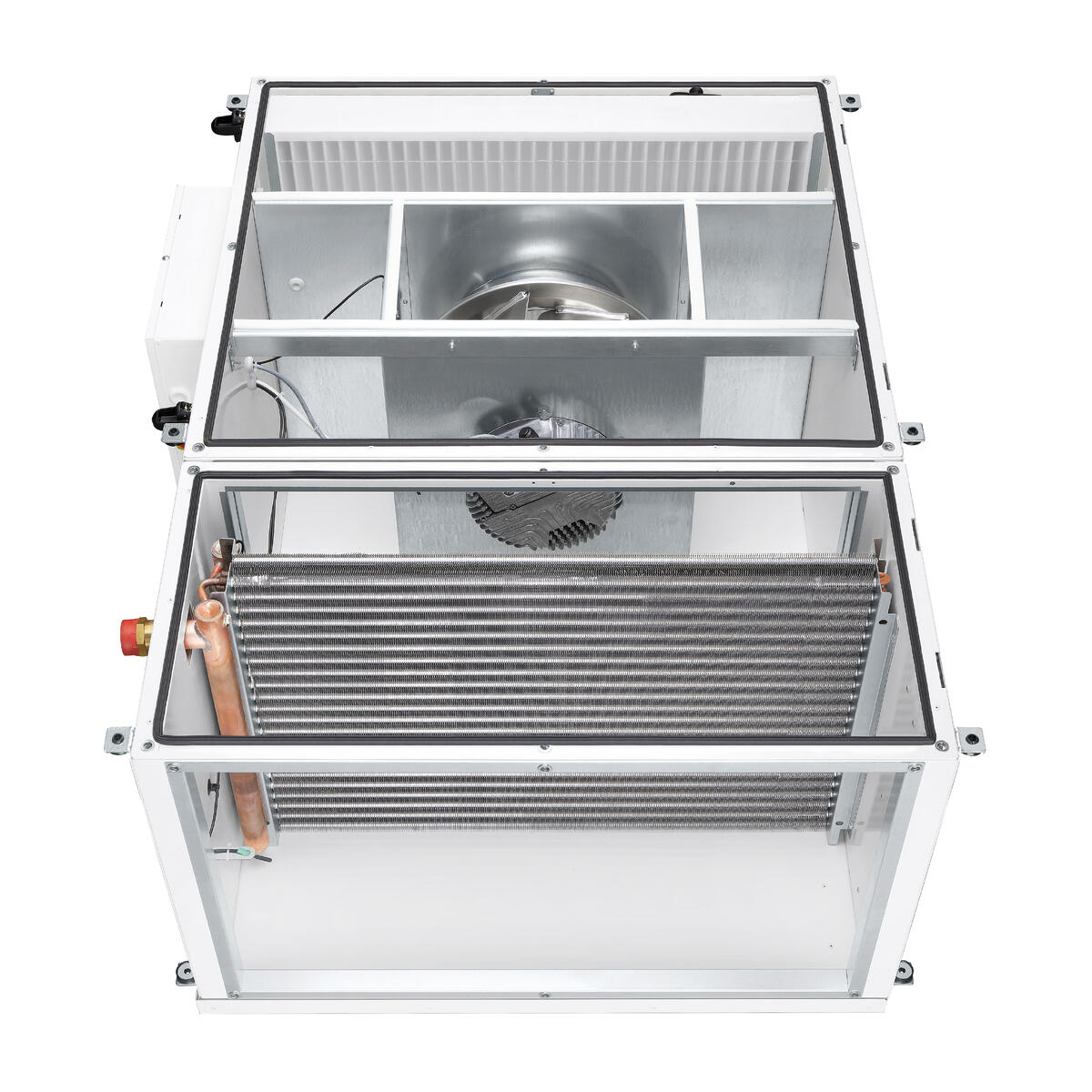 Helios ALB EC 80/50 WW Aussenluft-Box m. WW-Heizreg. u. Luftfilter 3-PH 400V 06537 Helios ALB EC 80/50 WW Aussenluft-Box m. WW-Heizreg. u. Luftfilter 3-PH 400V 06537