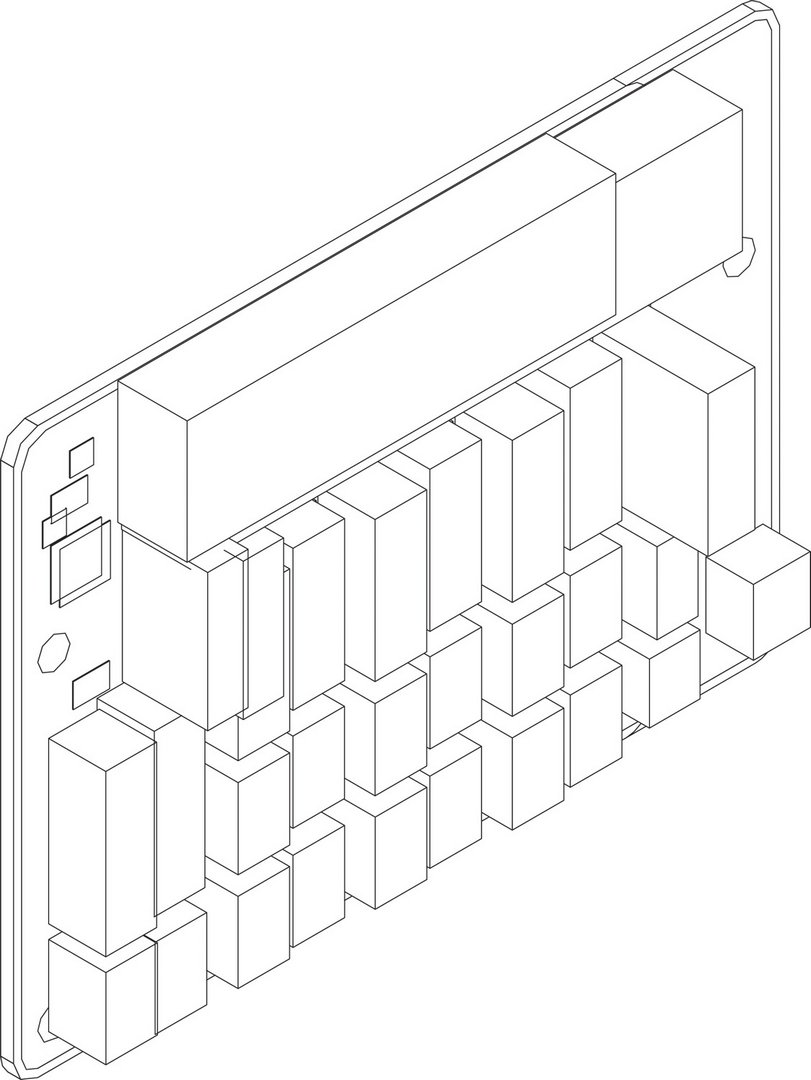 BOSCH Ersatzteil TTNR: 8738206627 Zusatzleiterplatte 2kW