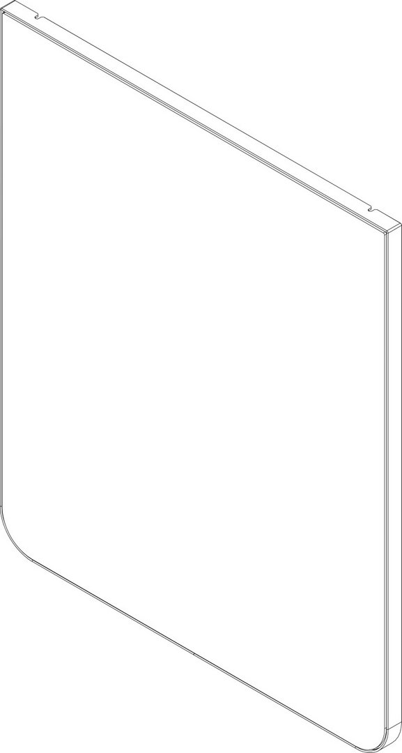 BOSCH Ersatzteil TTNR: 87186683110 Blende Glas Speicher weiss BOSCH Ersatzteil TTNR: 87186683110 Blende Glas Speicher weiss