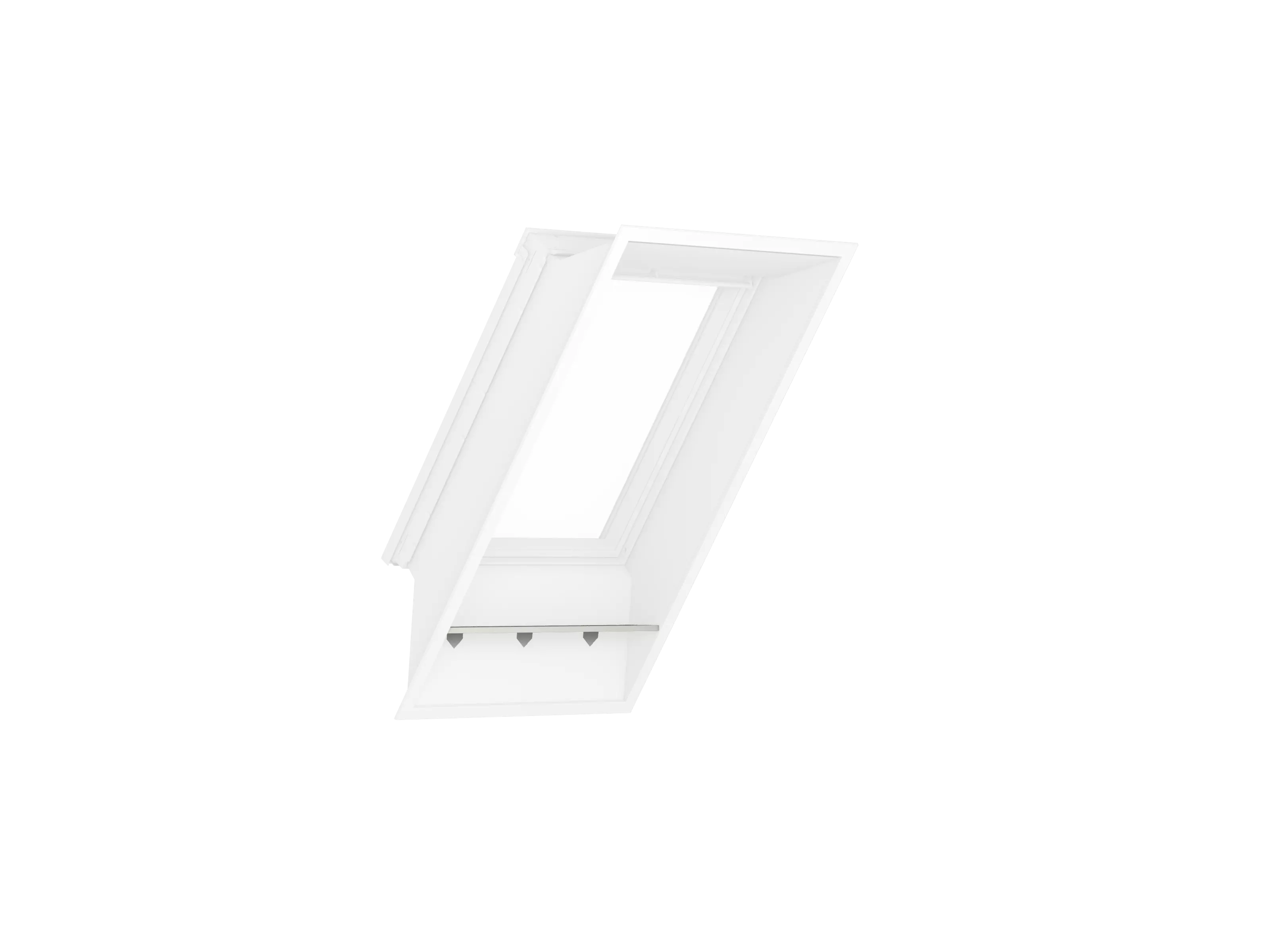 VELUX Fensterbank fuer Daecher ohne Abseite, weiss LFI CK00 2000 VELUX Fensterbank fuer Daecher ohne Abseite, weiss LFI CK00 2000