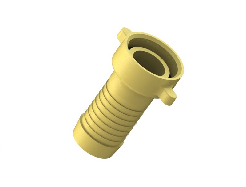 Schloesser JS MS-SCHLAUCHVERSCHRAUB.,SCHWER 2-TEILIG,FLACHDICHTEND,3/4"x3/4"