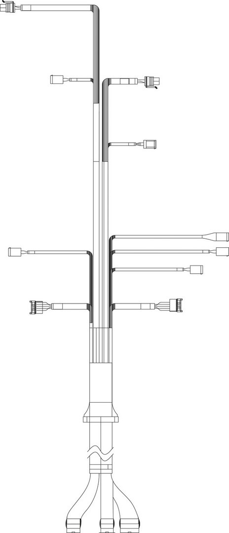 BOSCH Ersatzteil TTNR: 8738207579 Kabelbaum