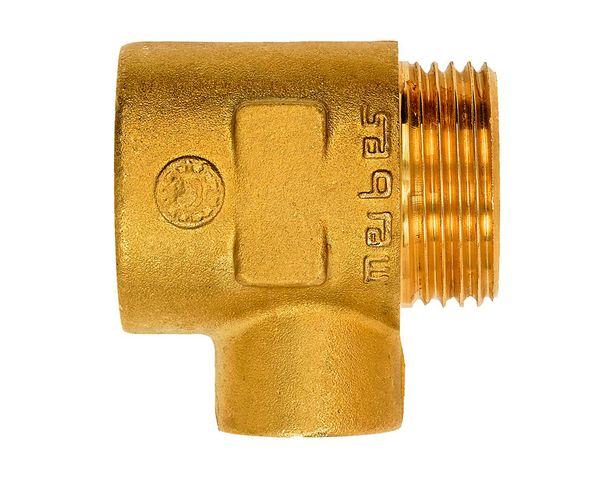 Flamco Anschlussfitting 1" IG x 1" AG mit seitlichem 1/2" IG M90256.10