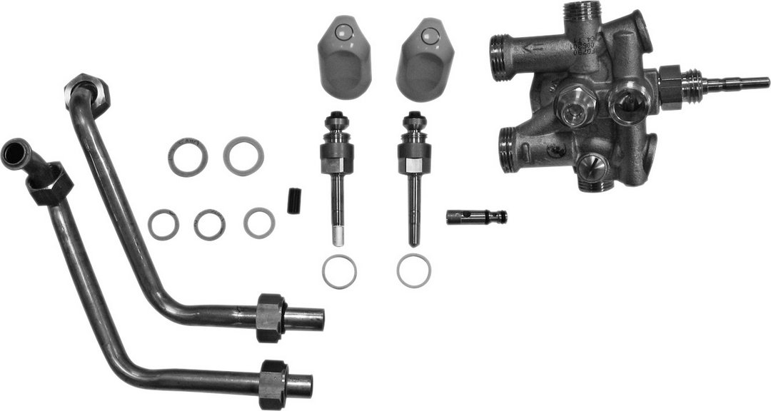 BOSCH Ersatzteil TTNR: 87070063300 Wasserarmatur Messing