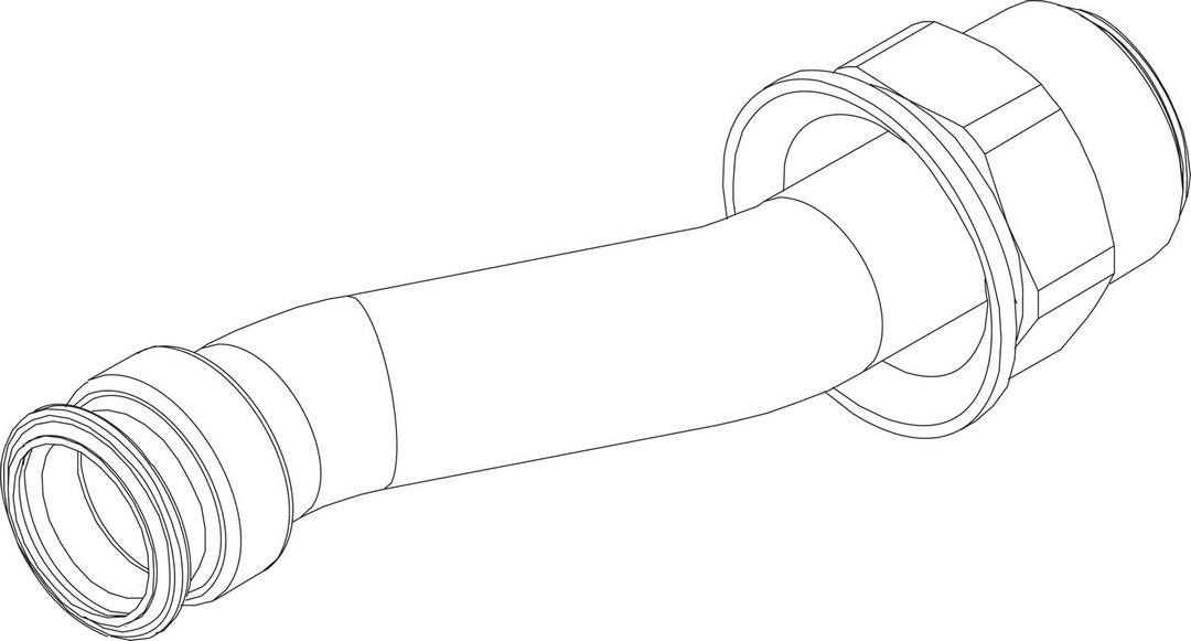 BOSCH Ersatzteil TTNR: 87186660190 Rohr VL Rueckwand
