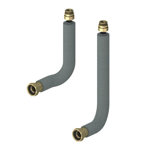 Flamco Anschlussgruppe Kaskade FixLock 2x Dn 32 Wellrohr M66362.33