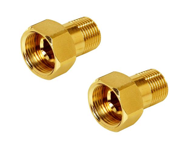 Flamco AG-Verschraubungssatz DN15 G 1 x R3/4, blank M9020033 Flamco AG-Verschraubungssatz DN15 G 1 x R3/4, blank M9020033