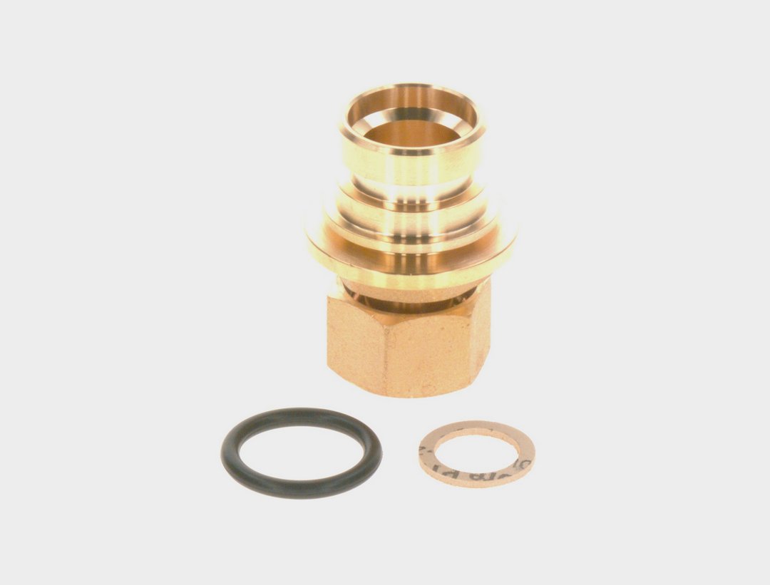 BOSCH Ersatzteil TTNR: 7101612 Anschlussnippel Warm-Wasser