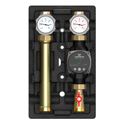 Flamco Pumpengruppe UK 1", Grundfos Alpha2 25-60 M66811.30 Flamco Pumpengruppe UK 1", Grundfos Alpha2 25-60 M66811.30