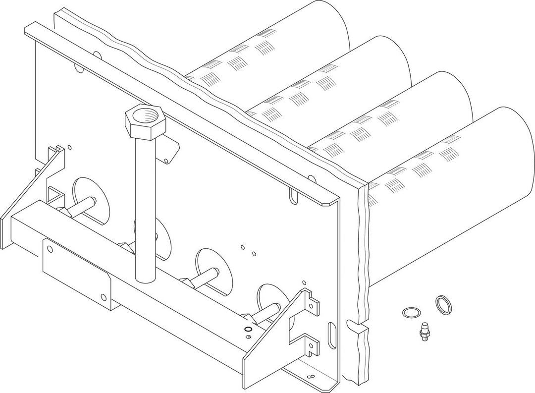BOSCH Ersatzteil TTNR: 5103384 Brennrost AE124X 4/20 kpl Ersatz