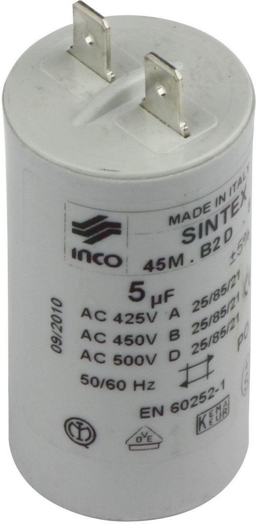 BOSCH Ersatzteil TTNR: 87185728350 Kondensator 5 MF 450 V MK everp