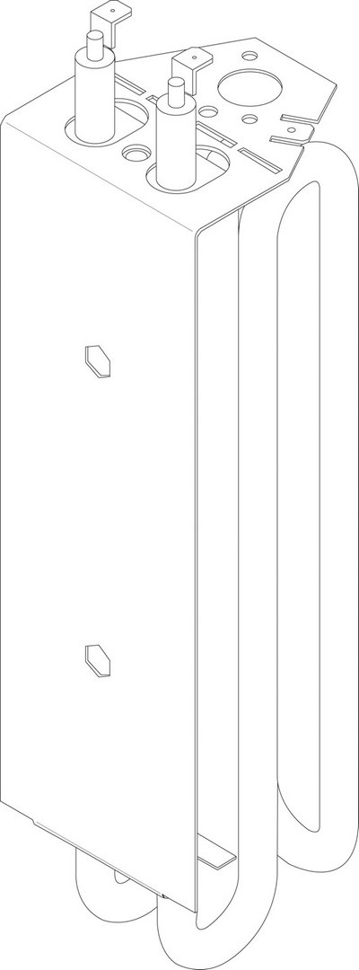 BOSCH Ersatzteil TTNR: 87186661490 Vorheizregister