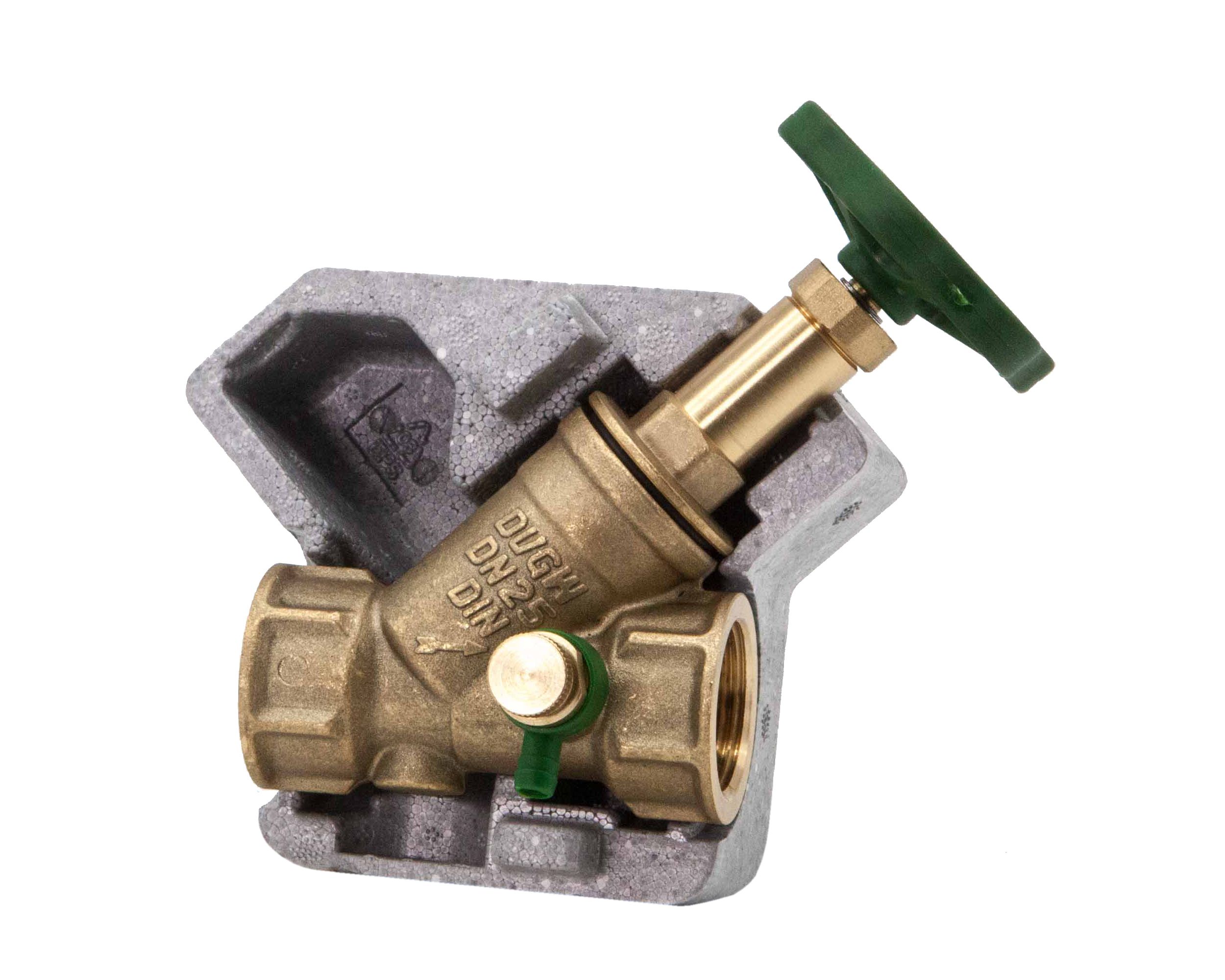 Schloesser JS FREISTROMVENTIL, MUFFENANSCHL. M.ENTL.,N.STEIG.SP,M.DS,DN25,DVGW Schloesser JS FREISTROMVENTIL, MUFFENANSCHL. M.ENTL.,N.STEIG.SP,M.DS,DN25,DVGW