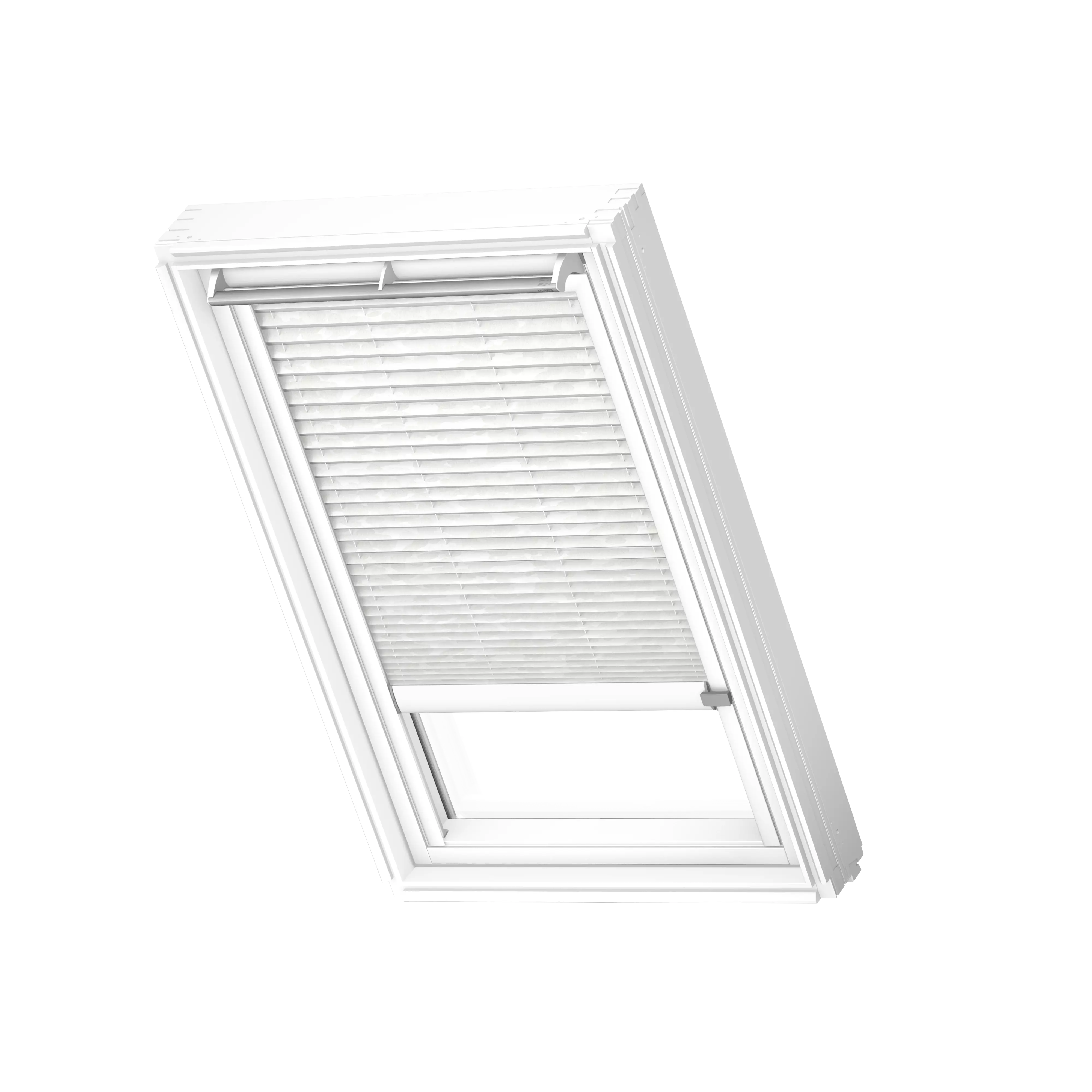 VELUX Plissee solar Weiss gemustert, weisse Schiene, Premium FSL M31 1256KWL VELUX Plissee solar Weiss gemustert, weisse Schiene, Premium FSL M31 1256KWL
