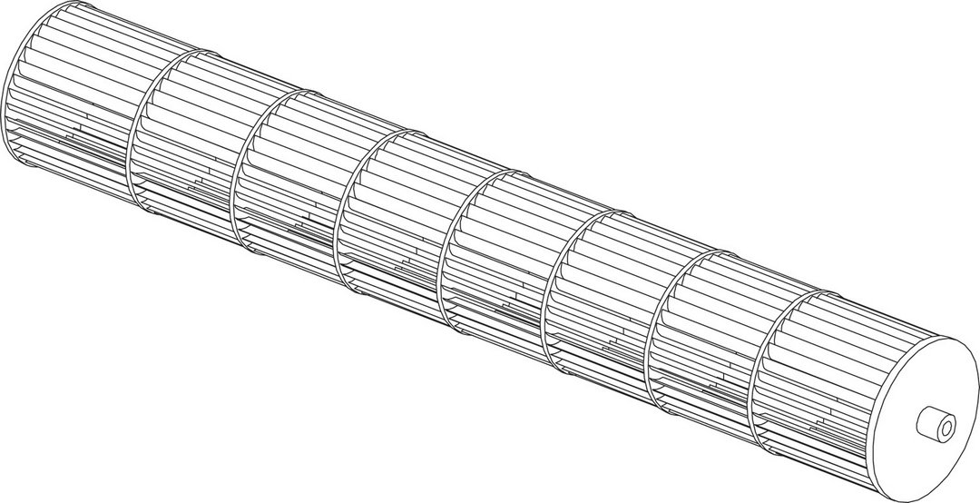 BOSCH Ersatzteil TTNR: 8750501602 Geblaeserad BOSCH Ersatzteil TTNR: 8750501602 Geblaeserad