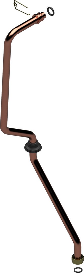 BOSCH Ersatzteil TTNR: 87182248890 Rohr WW - horizontal BOSCH Ersatzteil TTNR: 87182248890 Rohr WW - horizontal