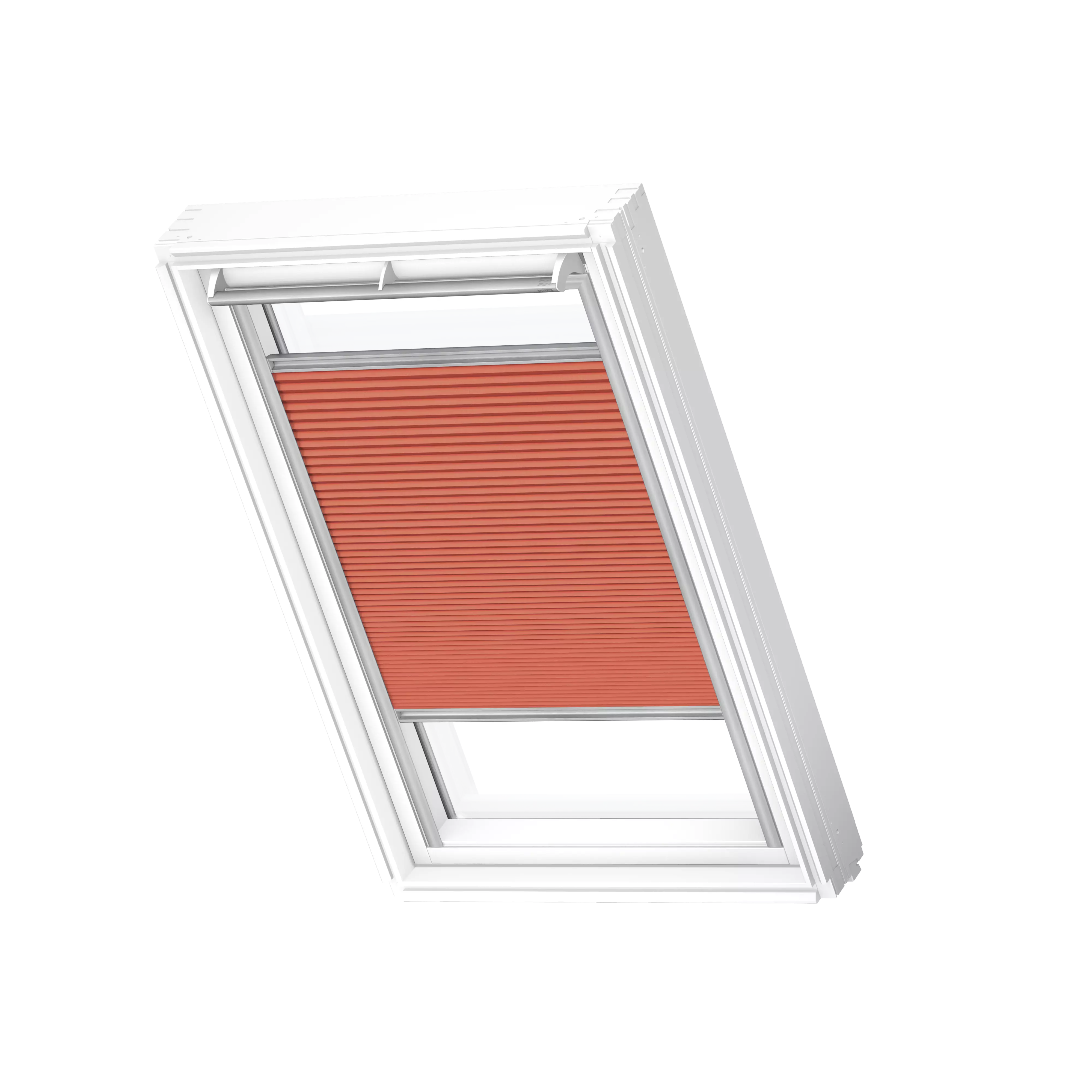 VELUX Wabenplissee Sanddorn, alu Schiene, Premium FHC SK10 1167S