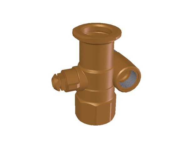 Flamco Dreiwegekugelhahn 1" IG x Flamcoansch 44,5 und Abg. 3/4" AG und 1/2" IG ME-61887.421 Flamco Dreiwegekugelhahn 1" IG x Flamcoansch 44,5 und Abg. 3/4" AG und 1/2" IG ME-61887.421