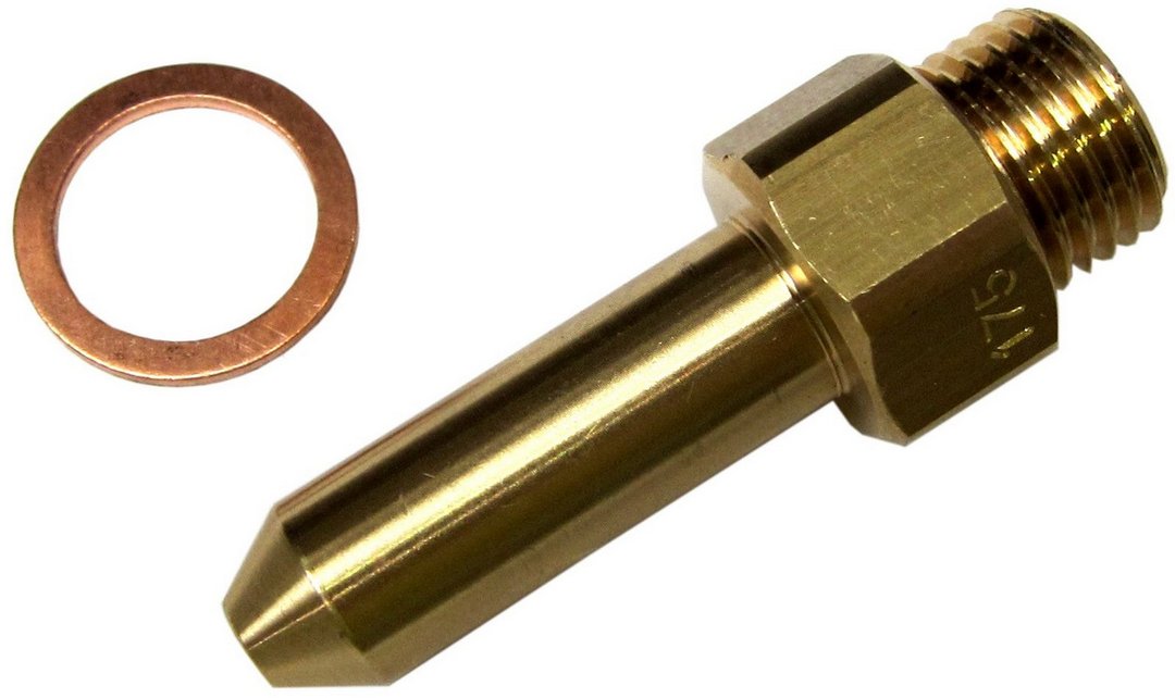 BOSCH Ersatzteil TTNR: 8718584787 Hauptgasd 1,75 Bohrung SW16 48 lg everp BOSCH Ersatzteil TTNR: 8718584787 Hauptgasd 1,75 Bohrung SW16 48 lg everp