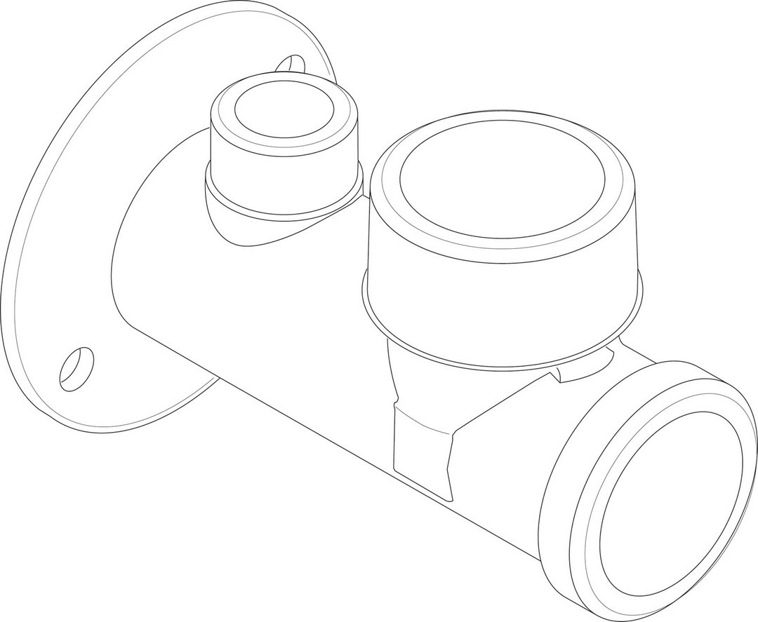BOSCH Ersatzteil TTNR: 8718595433 T-Stueck G11/2 mit Muffe G3/4 VL everp
